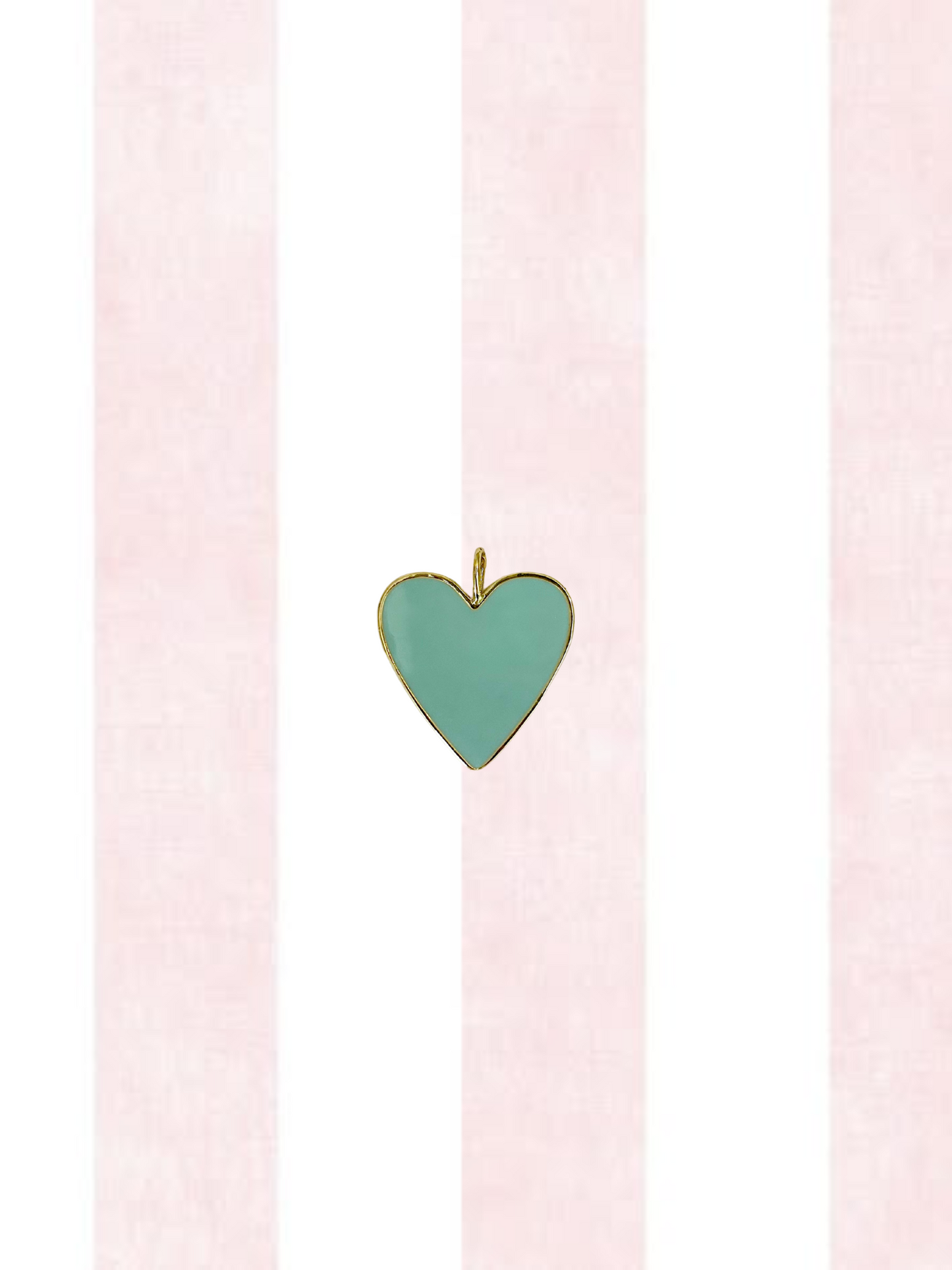 Blue Heart Charm