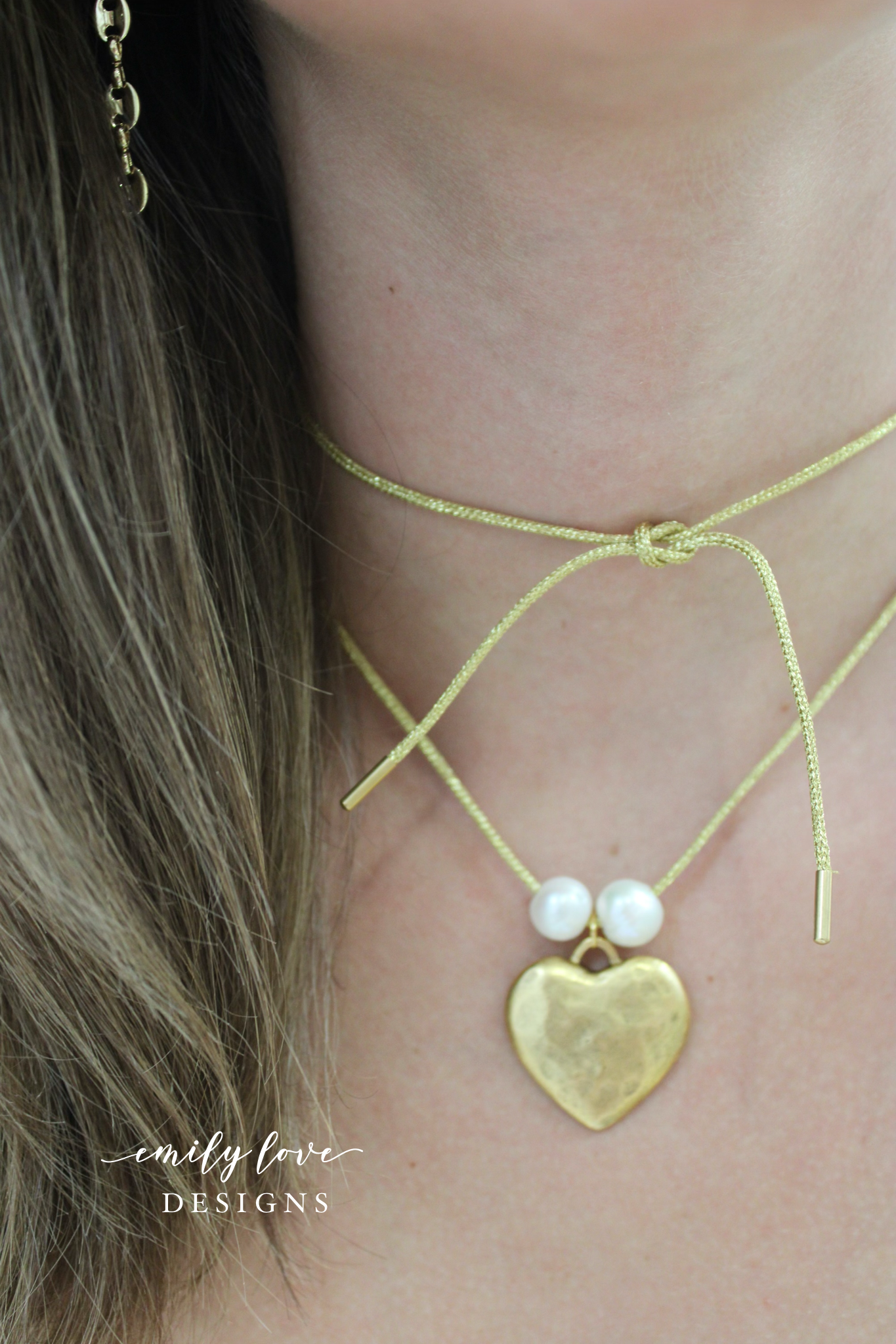 Pearly Heart Lurex