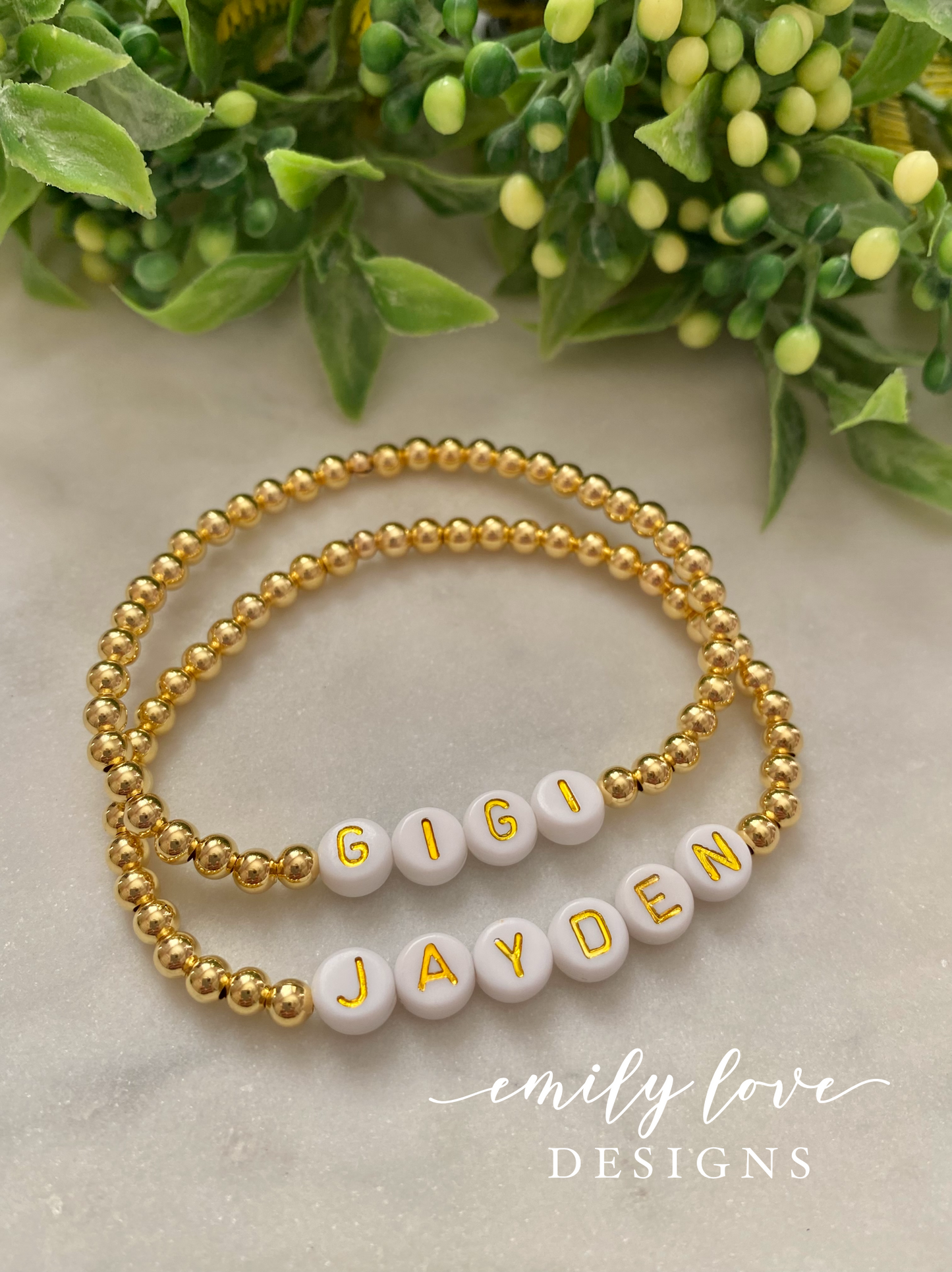 Gold Name Necklace