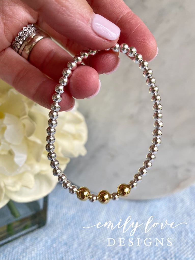 Gold Center Bracelet