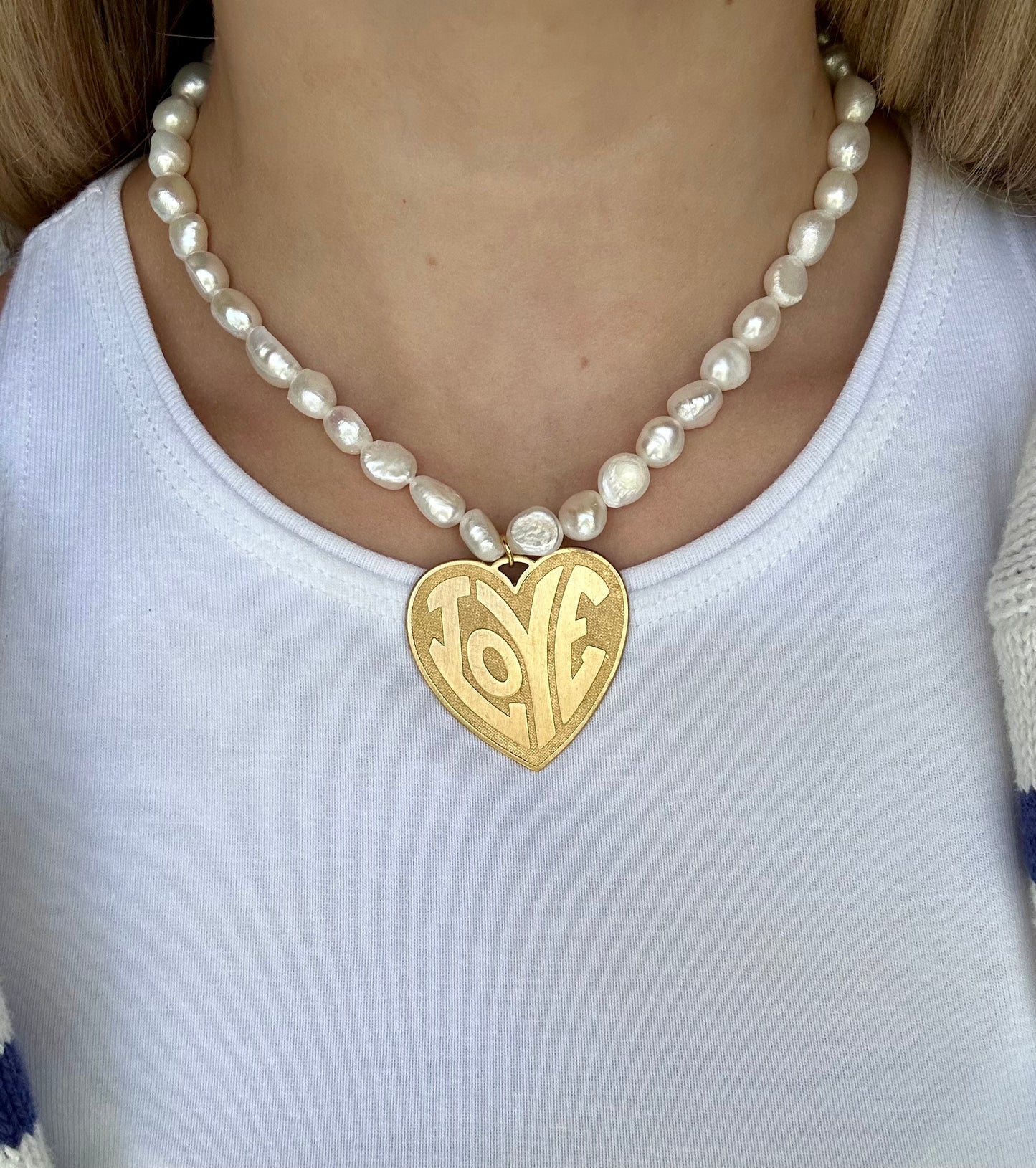 Pearl Love Necklace