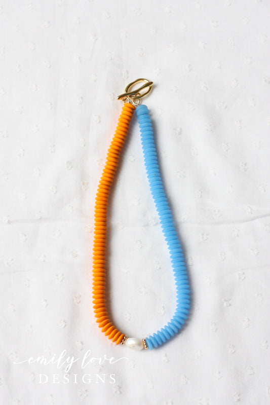Halftime- Orange and Blue