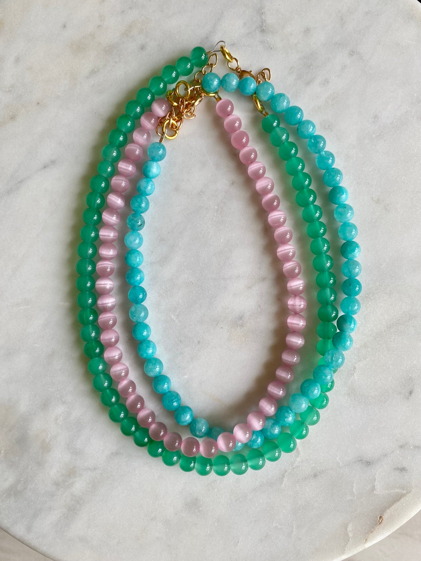 Colorful Beaded Necklaces