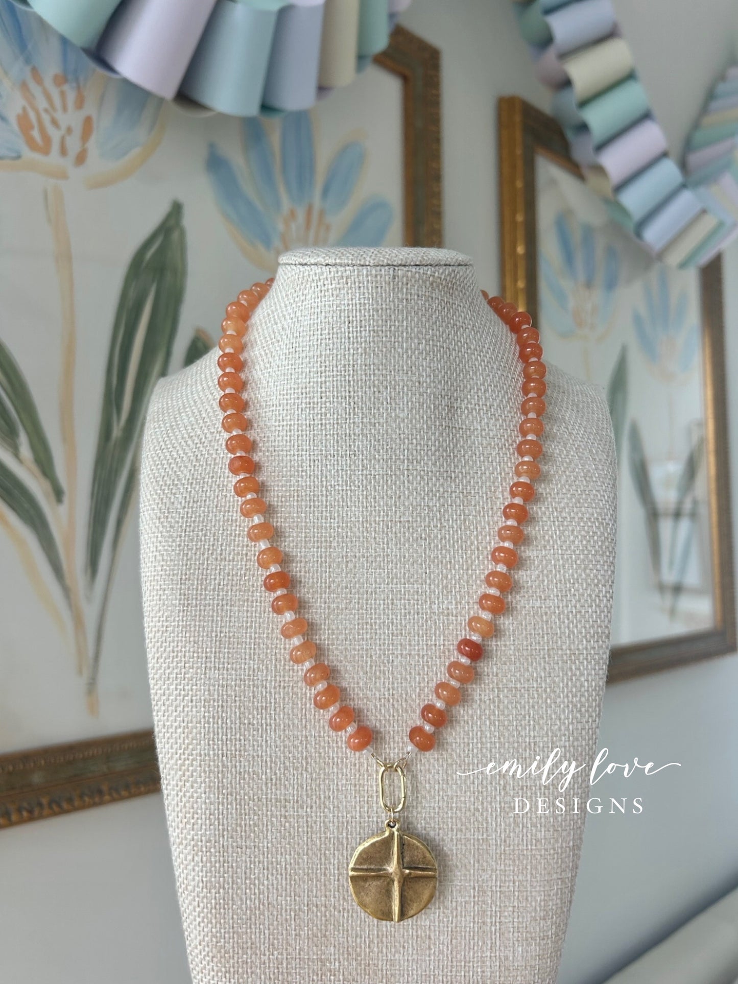 Double Sided Coin Necklace