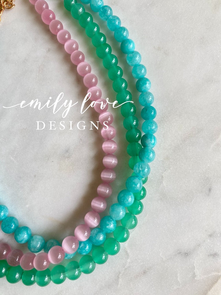 Colorful Beaded Necklaces