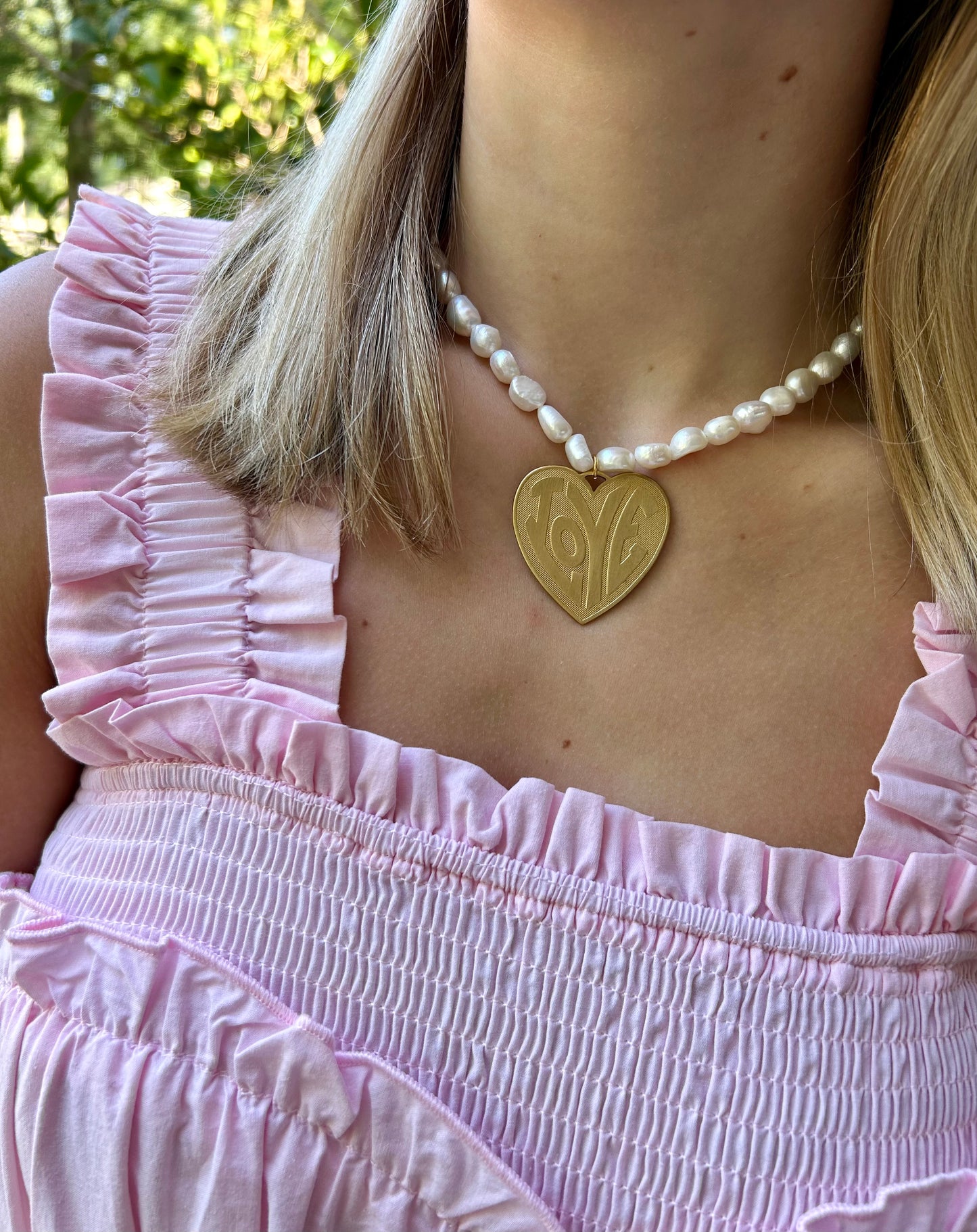 Pearl Love Necklace