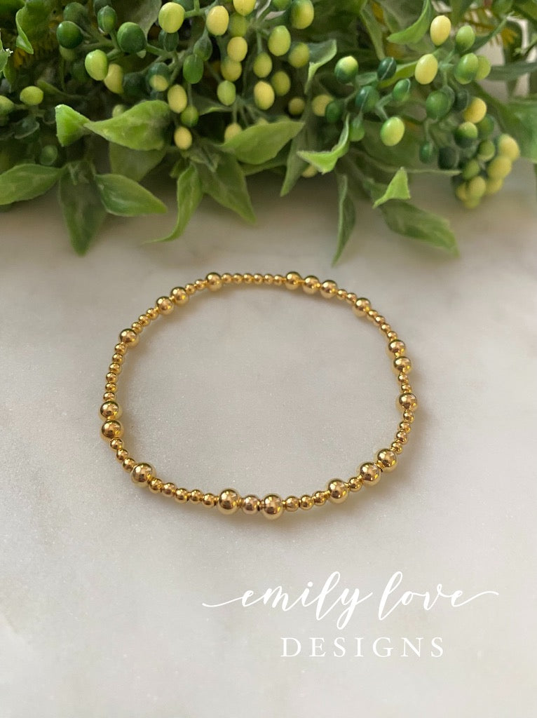 Gold Mix and Match Bracelet