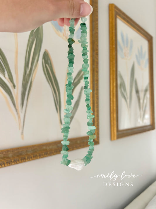 Pebble and Pearl-Green