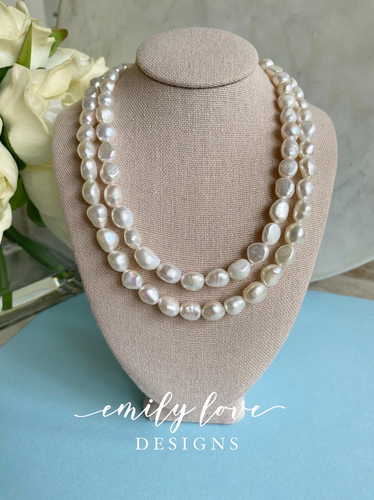 Baroque Pearl Stack