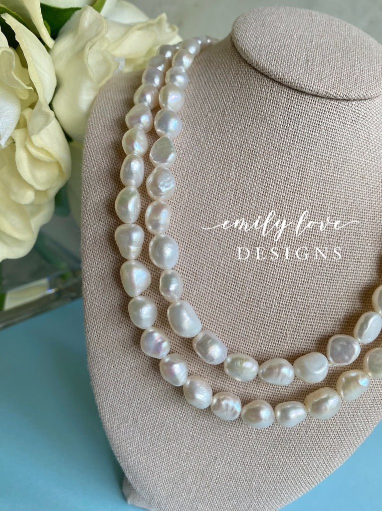 Baroque Pearl Stack