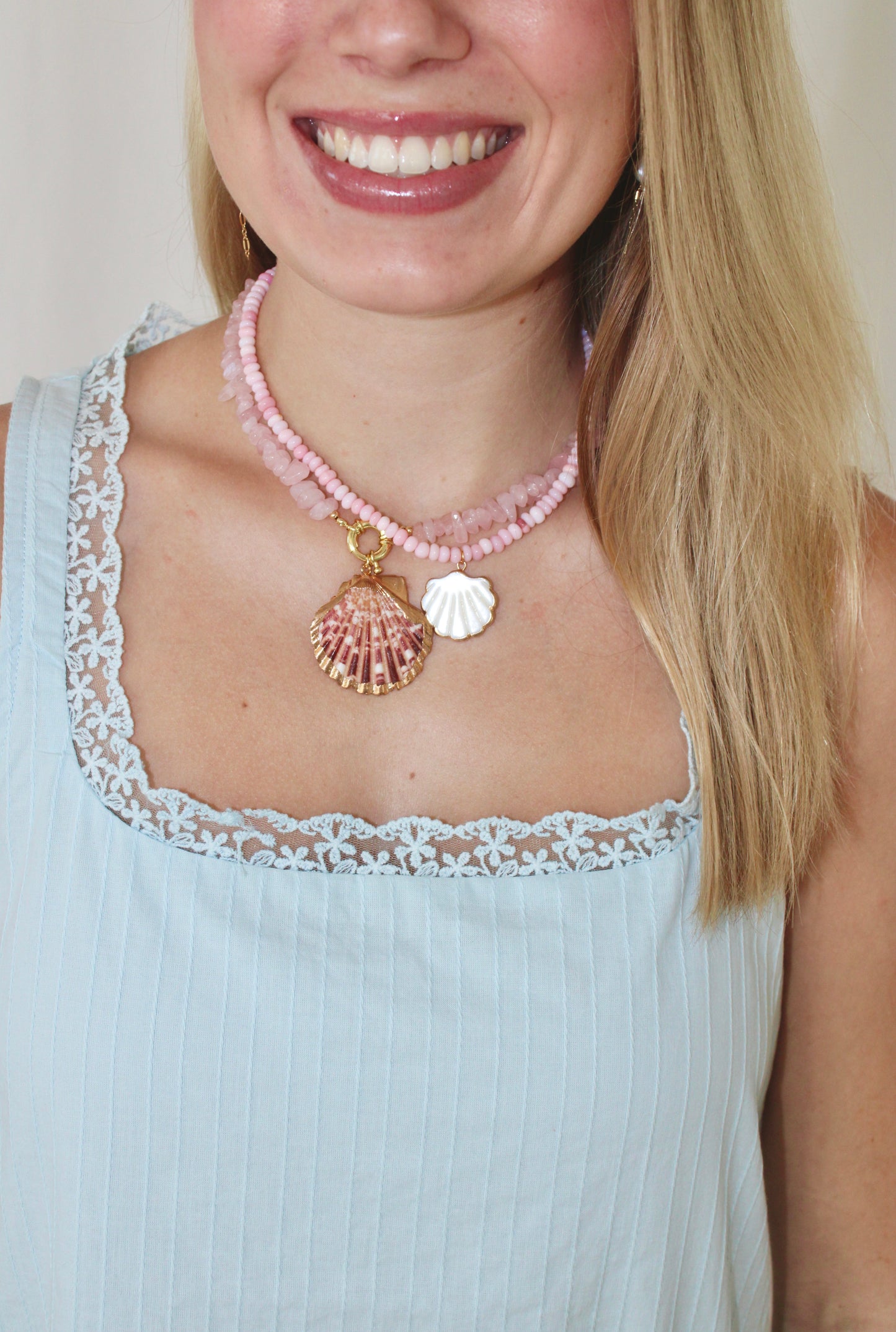 Bubbles Shell Necklace
