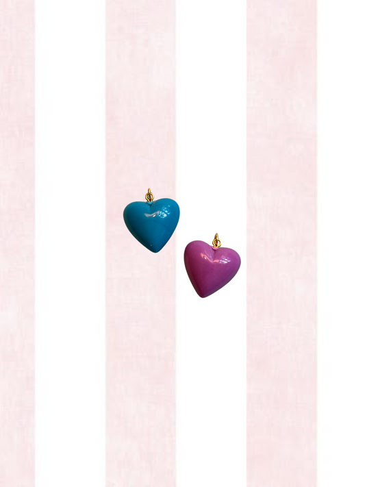Puff Heart Charm