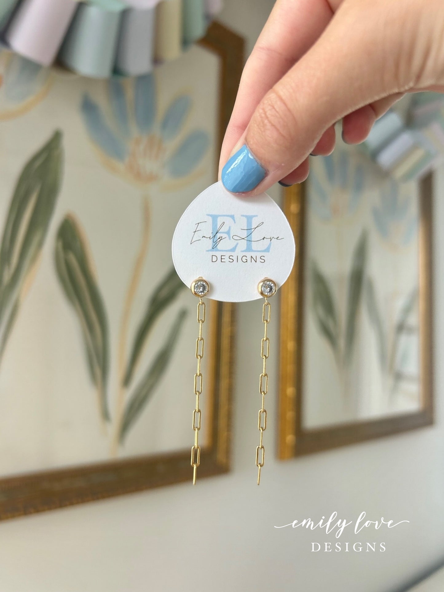 Gem Duster Earrings